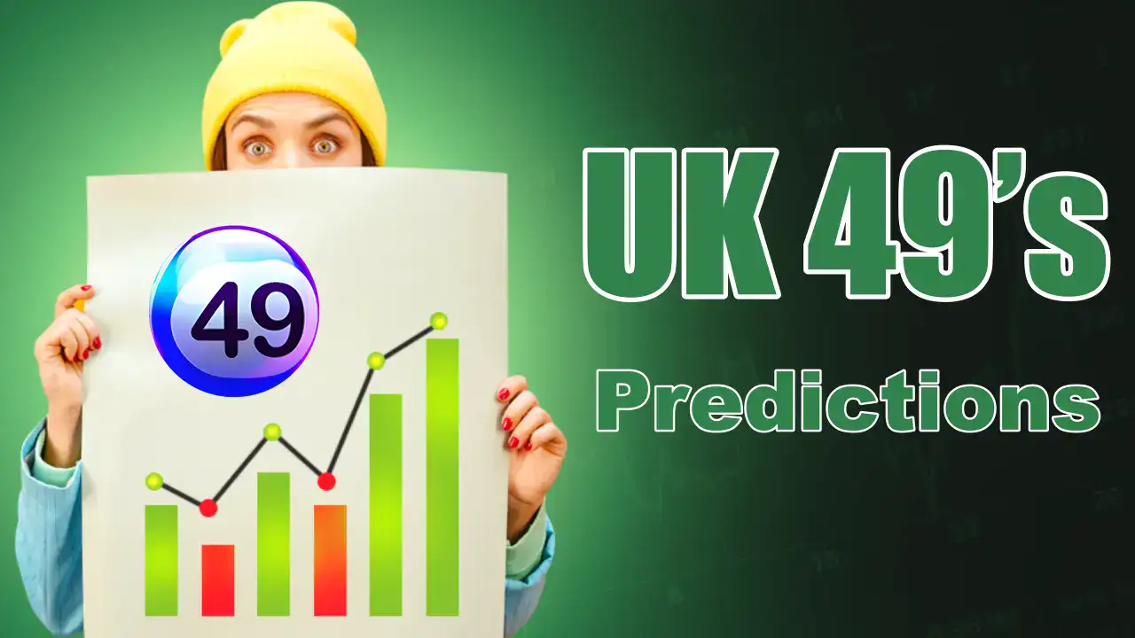How does UK 49s's Lunchtime Prediction work